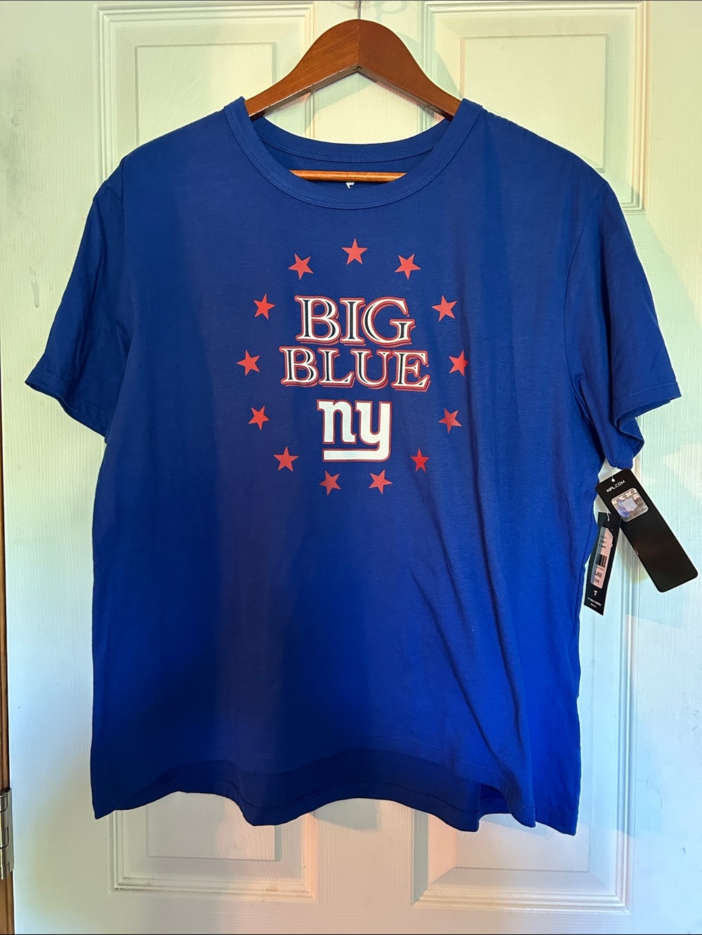 Big Blue NY Giants Graphic T‑Shirt - Blue